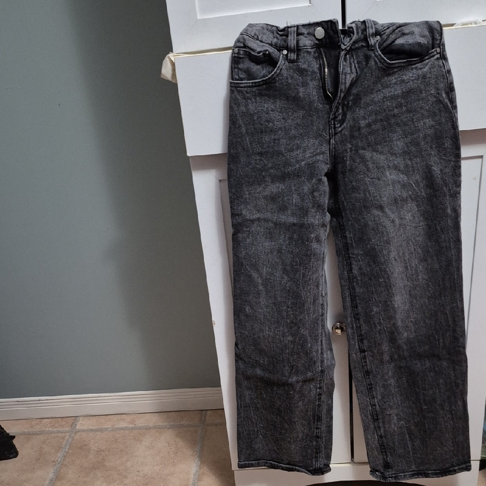 Stylish Gray Denim Jeans